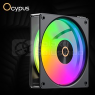 OCYPUS GAMMA F12 Elite Black ARGB REVERSE BLADE 120mm Fan Case - GW