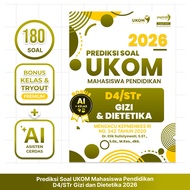 Buku UKOM Academy Soal UKOM D4 Gizi Dietetika 2026