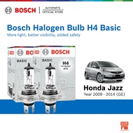 Bosch Halogen Headlight Bulb for Honda Jazz (60/55W) H4