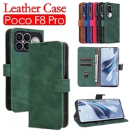 For PocoF8Pro Flip Leather Phone Case For Xiaomi Poco F8 Pro ULtra F8Pro F8Ultra F 8 PocoF8Pro PocoF