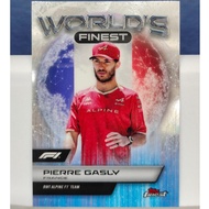 Topps F1 Finest 2024 - Pierre Gasly World's Finest