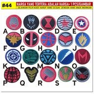 HERO 44 SPIDERMAN PATCH EMBROIDERED LOGO SPIDER NET ACCESSORIES