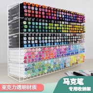 Marker Pen Transparent Display Color Pen Holder Under Pen Holder Desktop Organizer Stationery Store 