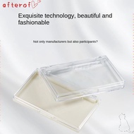 AFTEROF False Lashes Show Box, Plastic Square Shape Eyelash Storage Box,  Storage Box