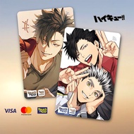 HAIKYU!! TNG - TOUCH N GO STICKER CARD / ATM CARD STICKER COVER, TNG CARD, ATM CARD