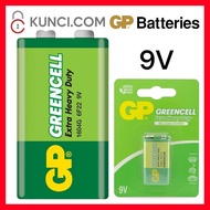 (NEW STOCK 2025) GP GREENCELL 9V BATTERY