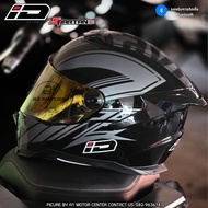 หมวกกันน็อคเต็มใบ ID SPARTAN-ฺBT ผลิตตาม มาตรฐาน ECE และ มอก 369-2557 ID Helmet หมวกกันน็อคเต็มใบหุ้