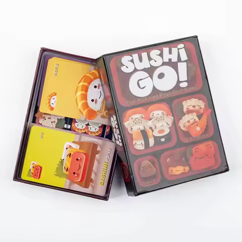 Sushi Go Party Family Gathering Game Card,Fun Card Game,Party Board Deck