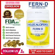 FERN-D by iFern Cholecalciferol Vitamin D3   Fern D Vitamins TRIO Milkca Fern Activ Fern D Sun