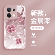 Suitable for opporeno8 Phone Case New Style reno8pro Liquid Glass Hard Case Reno8pro+Influencer Uniq