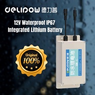 12V Waterproof IP67 Intergrated Lithium Battery/Solar/Lithium 18650 Rechargeable Battery/Power Backu
