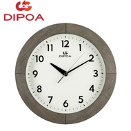 DIPOA New Arrival นาฬิกาแขวนผนังไม้ รุ่น WN119GY/WN119LB สีเทา/สีน้ำตาลอ่อน ขนาด : 29ซม. x 29ซม. x ห
