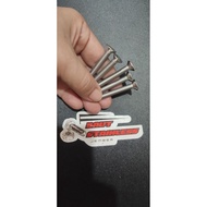 Verseng stainless steel L-bolt counter sunk/ JF M6/ (10 bolts) stainless steel L-bolt