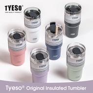 Original Tyeso Vacuum Insulated Tumbler Hot And Cold Thermoflask Stainless Steel Water Bottle