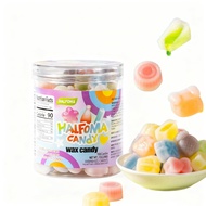 Wax candy 1 jar100 pcs medium wax bottle candy sour candy mixed flavor popular snacks