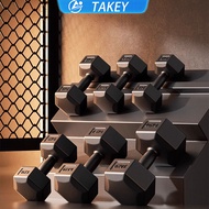 Mini Dumbbell 5KG 10KG Anti-slip Mini Barbell Iron Dumbbell Gym Dumbbell/