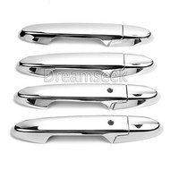 CHROME DOOR HANDLE COVER TRIM FOR HONDA FIT JAZZ 2014-2019 / SHUTTLE 2015-2020 WITH SMART KEYHOLE