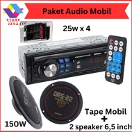 Car Audio Tape Single Din Bluetooth Version Multifunction Bluetooth USB MP3 FM Radio USB 60W With Remote/Quality Car Audio Support USB And SD Card Bluetooth Support 5.0 Car Remote Cable
