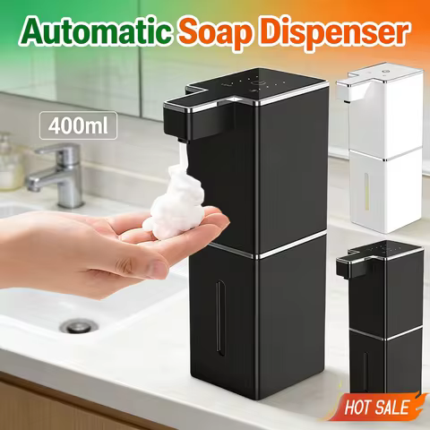 Hand Soap Dispenser Touchless Dish Soap Dispenser Hands Free Auto Soap Dispenser for Kitchen and Bat