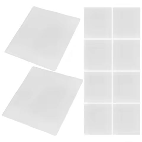 10Pcs 3D Pen Art Mat Transparent Drawing Template for 3D Printing DIY Projects Enhanced Creativity S