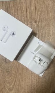 正版 蘋果 Apple airpods2 藍芽耳機 2代 / airpods 耳機 有盒 有線版本