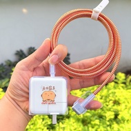 Suitable for Apple MacBook Air Notebook 30W 35W 40W Charger M4 M5 Data Cable Protective Case