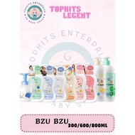 BZU BZU Head To Toe Newborn Baby Wash 300ml, 600ml Original/Oat Milk /Cottonseed & Vanilla/Family Sh