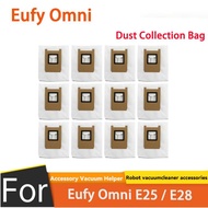 For  Eufy Omni E25 / E28  Floor sweeping robot Vacuum cleaner  Dust Collection Bag（12PCS）