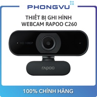 Thiết bị ghi hình Webcam Rapoo C260 - Bảo hành 24 tháng