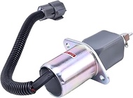 IEQFUE 12V Fuel Stop Solenoid 1751ES-12A3UC12B1S Compatible with Hyundai R60-5 R80-7 Yanmar 4NTE94 E