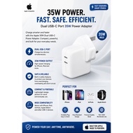 35W USB-C Power Adapter for iPhone & iPad