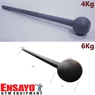 ENSAYO Steel MACEBELL 4Kg/8.8Lbs 6Kg/13Lbs Assorted Color FULL BODY Workout M-Bell Mace Bells Metal