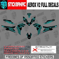 Yamaha Aerox V2 full sticker,,