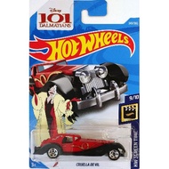 Hot Wheels Cruella De Vil Disney 101 Dalmatians