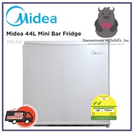 Midea MS-50 44L Silver Stainless Steel Home Office Mini Bar Fridge