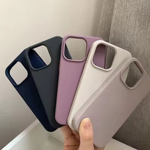 luxury Case for iphone 13 pro max Liquid Silicone Case Camera Protective soft full cover on for iPho