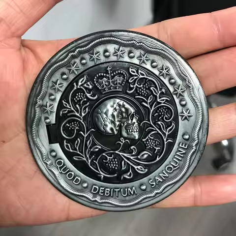 John Wick Chapter 2 Blood Oath Marker Coin Cosplay Keanu Reeves Continental Hotel Coins Card Fan Col