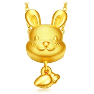 CHOW TAI FOOK 999 Pure Gold Charm - Zodiac Rabbit R18766