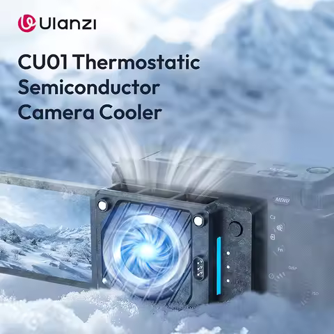 Ulanzi CU01 Thermostatic Semiconductor Camera Cooler for Sony ZV-1 FX30 A7S3 for Canon SX70 for Niko