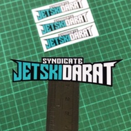 Sticker print "Jetski Darat"