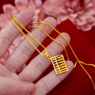 916 gold Ruyi Gold Abacus Pendant /emas loket 916  Ruyi Abacus