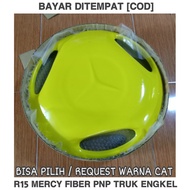 Weldop Mobil Truk Engkel Ring 15 R15 Model Mercy Bahan Fiber, Wheeldop Wildop Weldof Wildof Dop Vari