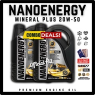 NANOENERGY MINERAL OIL 20W-50 [COMBO PACKAGE 2 UNITS]