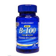 Holland & Barrett Mega B-100 Vitamin B Complex 50 Caplets