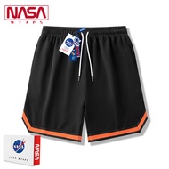 NASA WTAPS Flagship Store Summer Men's Shorts Casual Sports Five-point Pants Loose Beach Pants Baske
