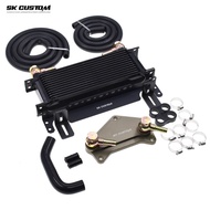 Transmission Oil Cooler Kit For VW Audi A3 TTS Golf MK6 MK5 DSG6 Speed Gearbox Oil Cooling Kit DQ250