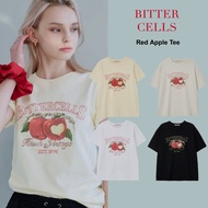 [Bitter Cells] Red Apple Tee (4 colors)