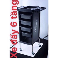 6-tier hairdressing tool cart - Modern design, convenient for beauty salons. ADS ADS ADS ADS