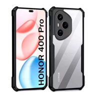 Honor 400 Lite 5G/Honor 400/Honor 400 Proตรงรุ่น(พร้อมส่งในไทย)เคสกันกระแทกขอบสีหลังใสHonor 400 5G/H