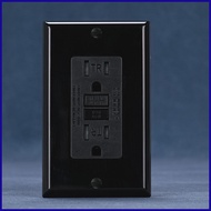 Gfci USB Combo Outlet Gfci USB Outlet Phone Charger Electric Receptacle Adapters with Led Indicator 